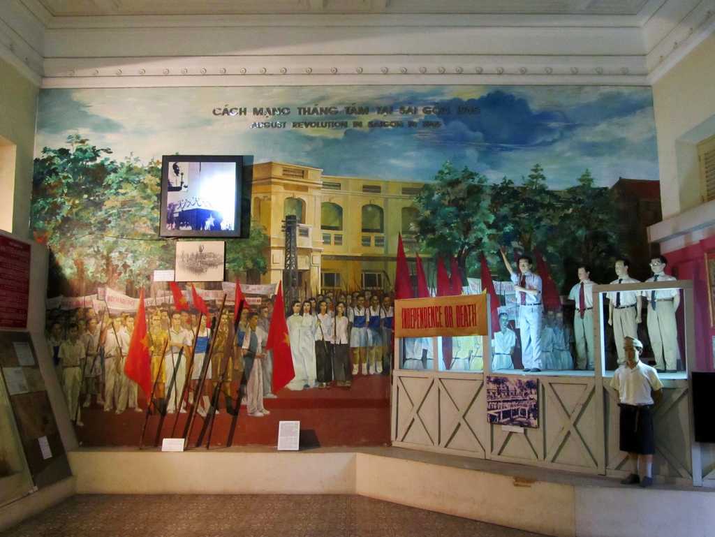 August Revolution of Saigon 1945, Ho Chi Minh City Museum, Gia Long Palace