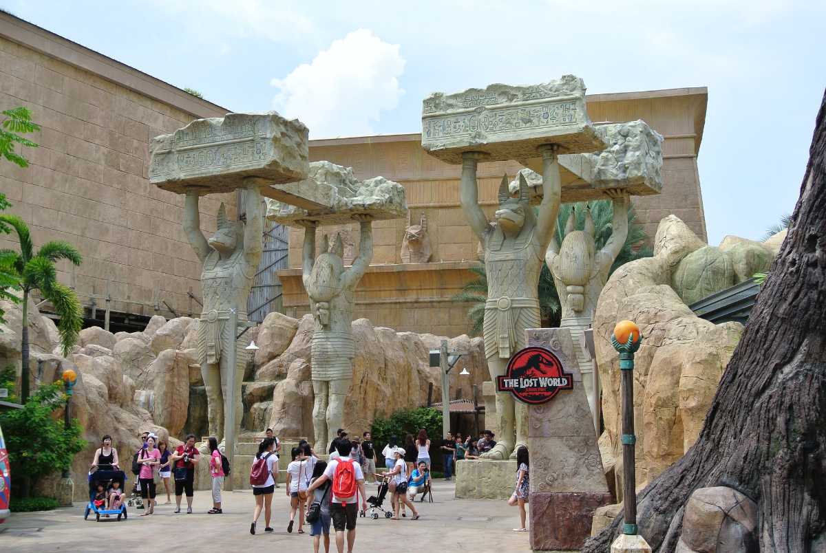 Ancient Egypt at Universal Studios Singapore