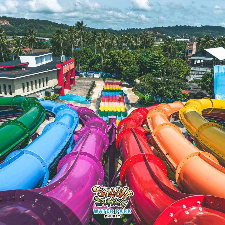 Whizzard Ride at Splash Jungle Water Park, Phuket