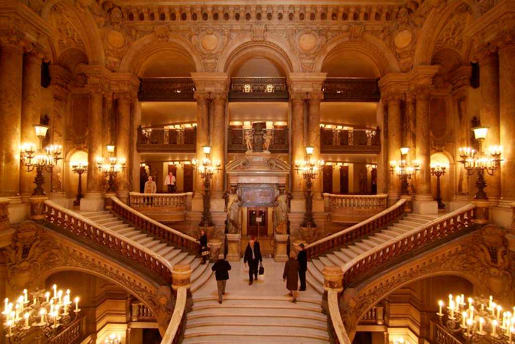 The Staircase at the Palais Garnier