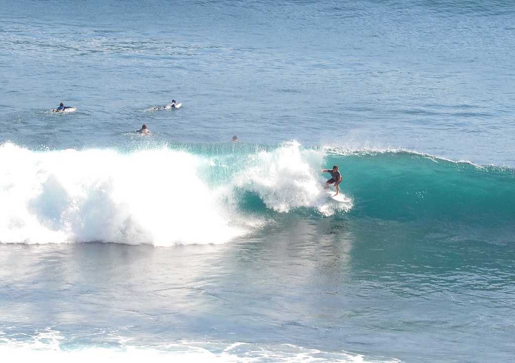 Surfing in Bali, Uluwatu