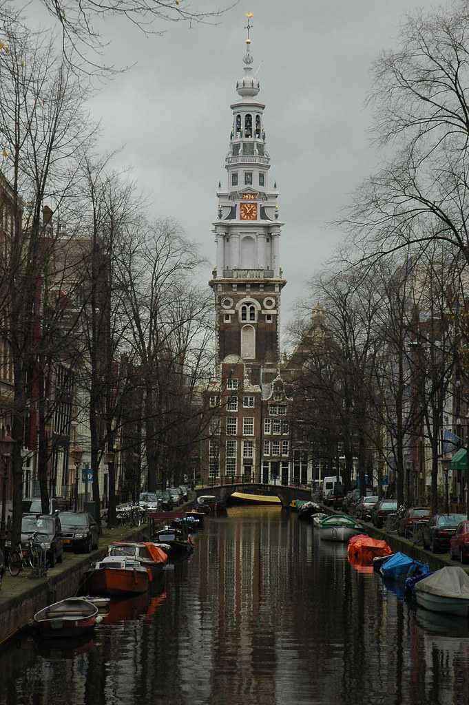 tower, canal, westerkerk