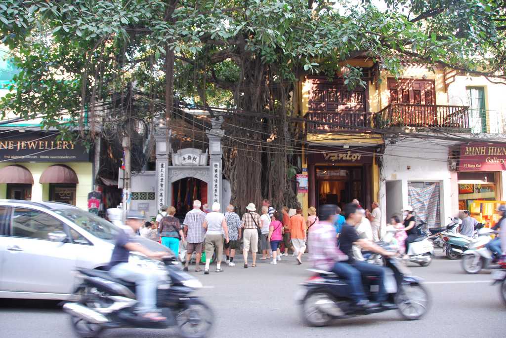 Hang Gai Street Hanoi Vietnam