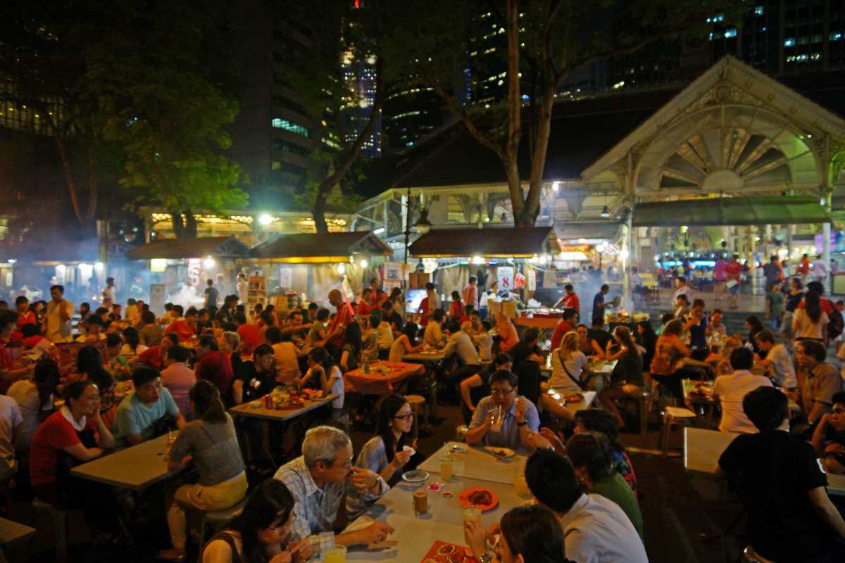 Telok Ayer Market Singapore