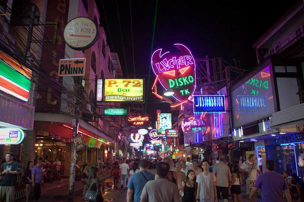 Nightlife near Pattaya Beach