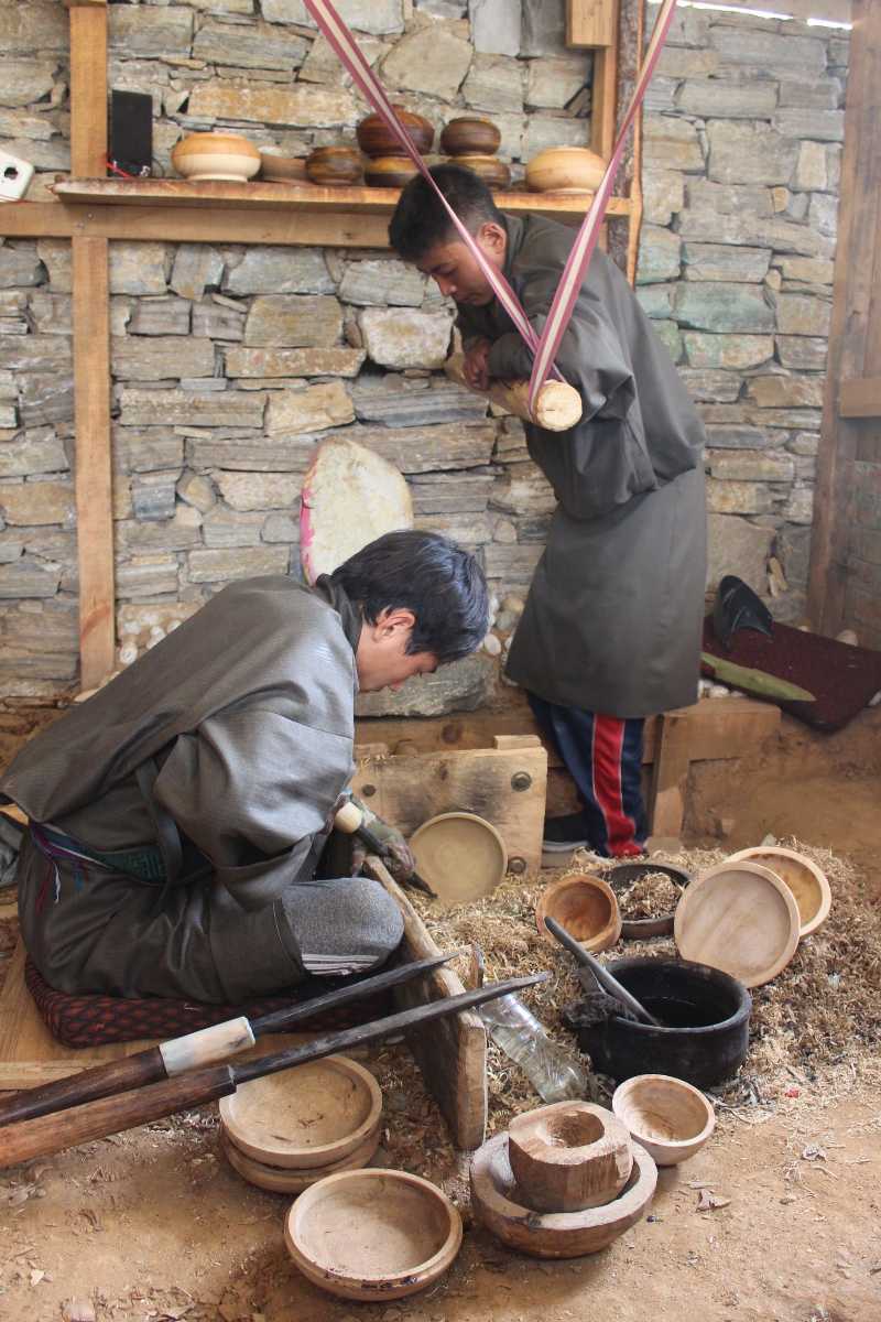 Shagzo, Wood Turning Art in Bhutan