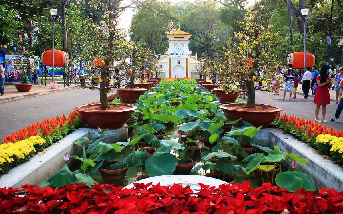 Tao Dan Park Ho Chi Minh City Vietnam