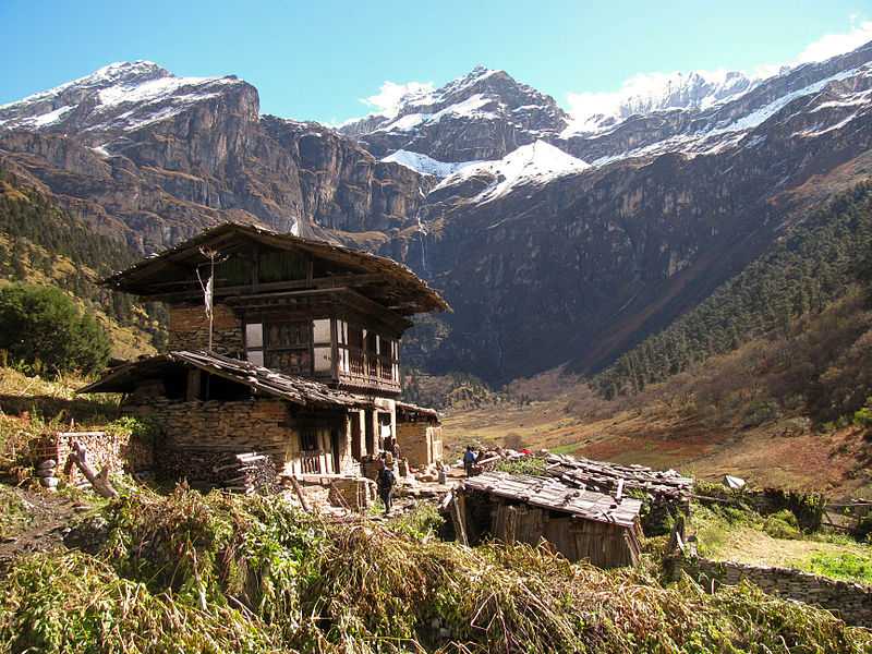 Farmhouses in Paro