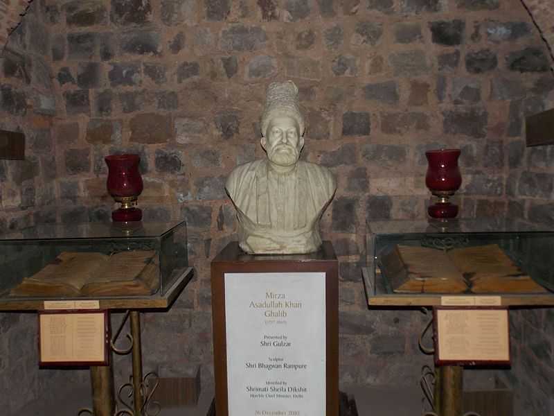 Sculpture of Mirza Ghalib