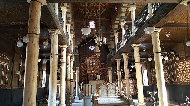 Interior of Ben Ezra Synagogue