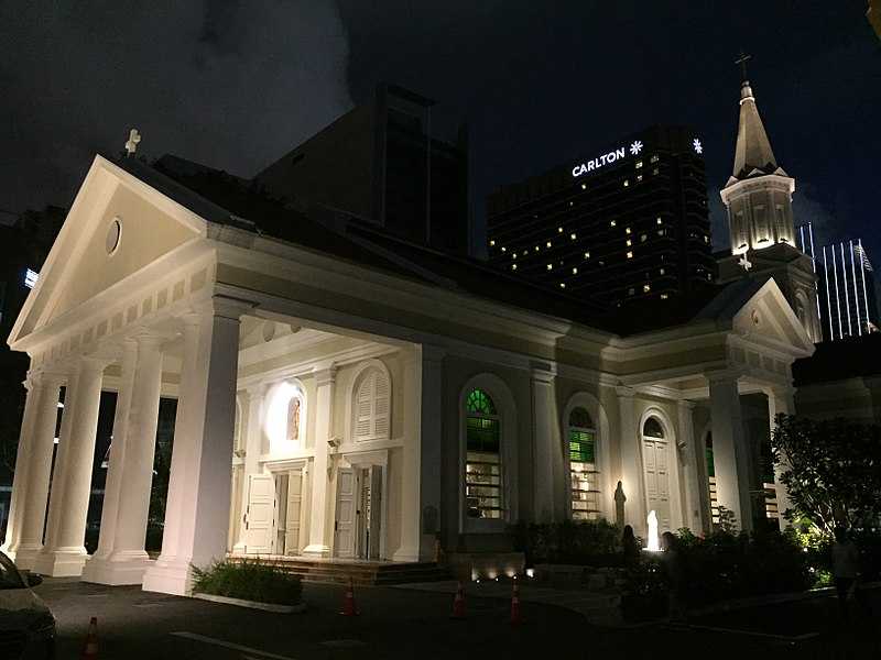 Cathedral of the Good Shepherd at Night