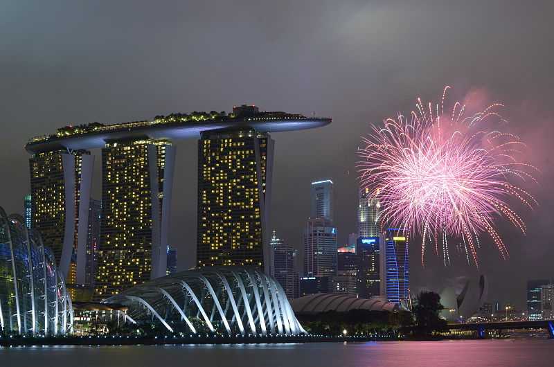 New year in Singapore