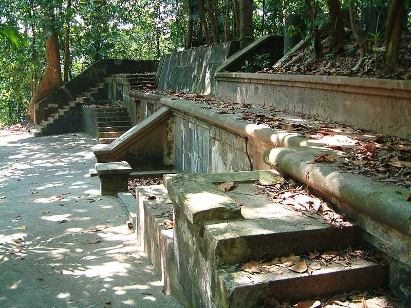 Relics of Old Fort at Labrador Nature Park Singapore