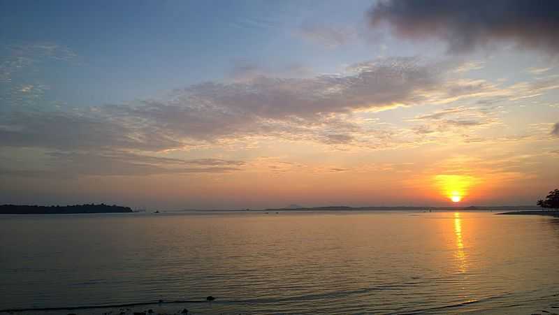 Changi Boardwalk, Sunrise in Singapore