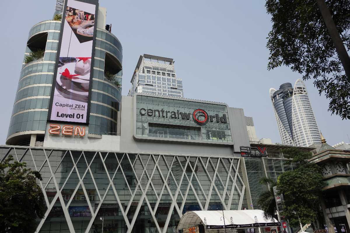 Shopping at CentralWorld