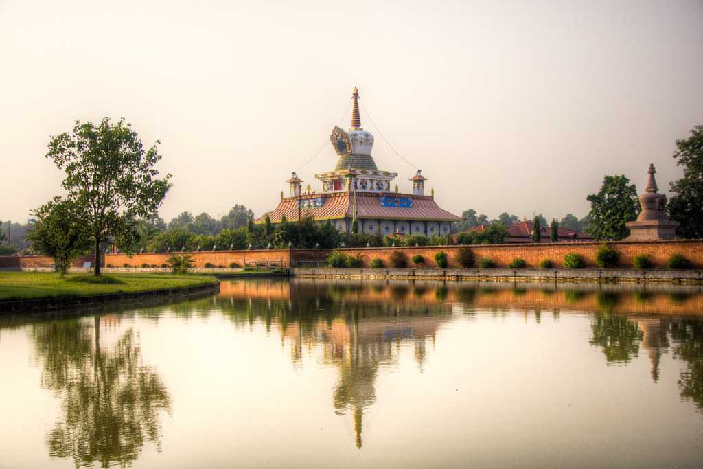 The gateway to a spiritual and adventurous experience; Lumbini, an architectural landscape of Nepal.