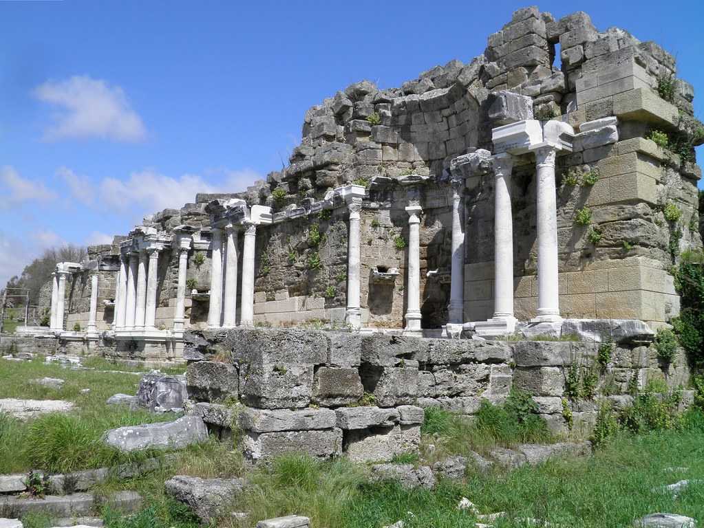 Monumental Fountain Nymphaeum Side Turkey Holidify