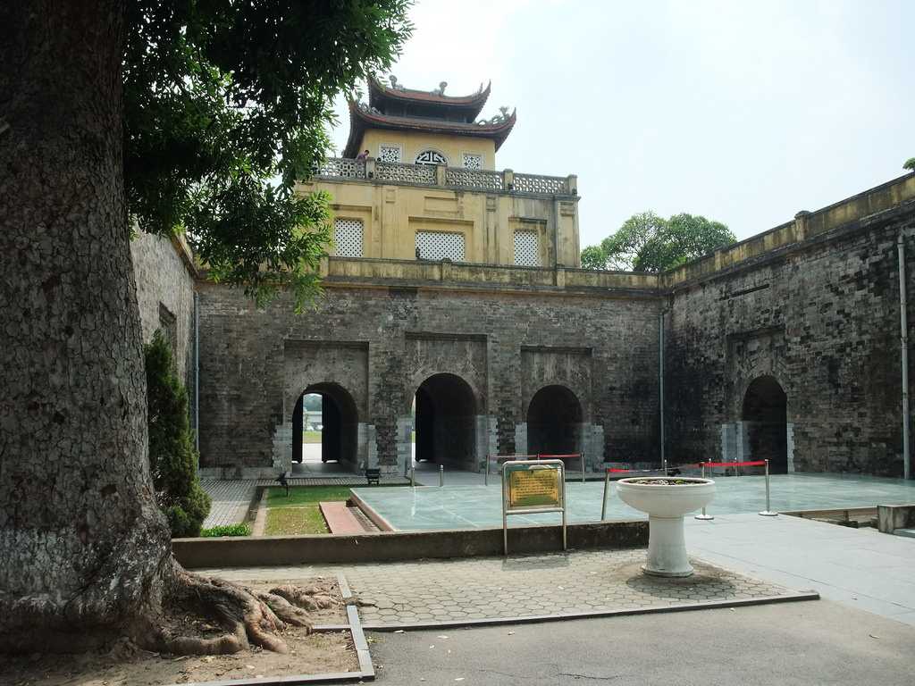 Central Sector of Imperial Citadel of Thang Long Hanoi