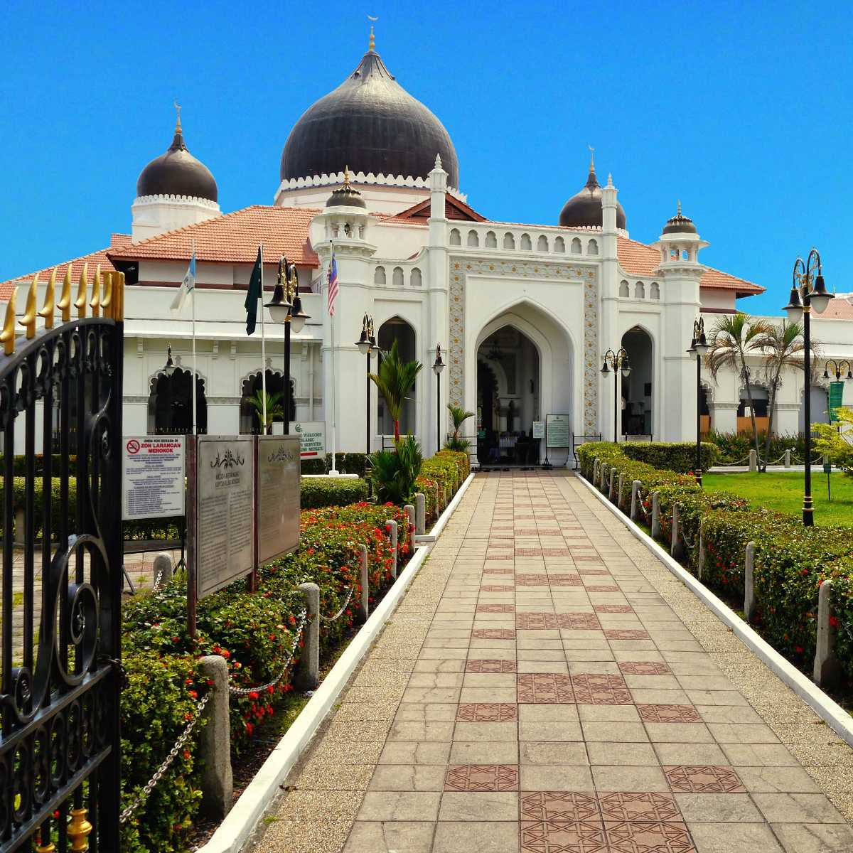 Kapitan Keling Mosque, Penang - Timing, Architecture