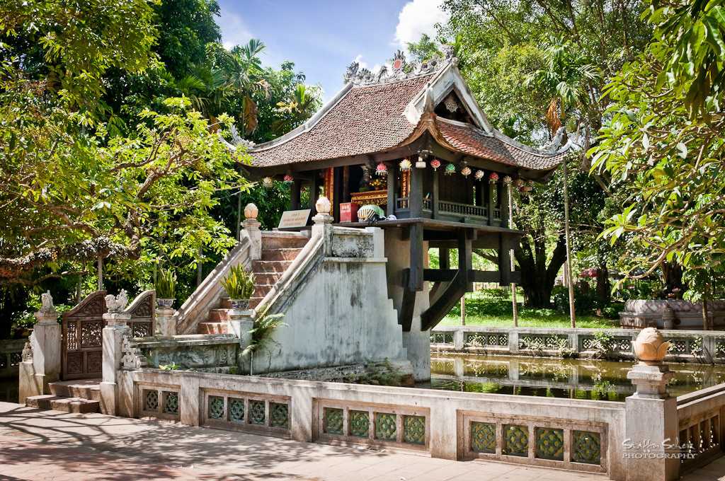 One Pillar Pagoda Hanoi Vietnam