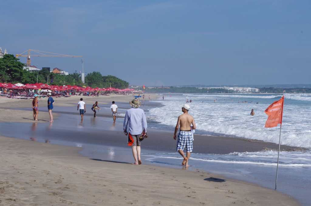 Legian Beach in Bali, Indonesia