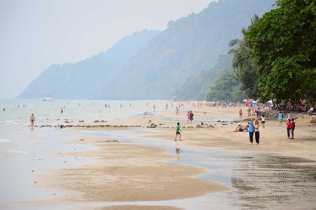 White Sand Beach is one the best spots to experience the nightlife in Koh Chang.