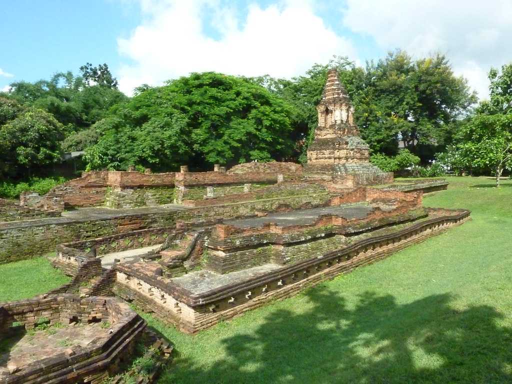 Chedi Nan Chang at Wiang Kum Kam, Chiang Mai