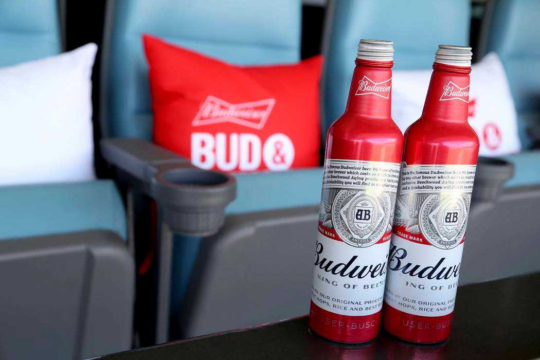 Budweiser beer in nepal