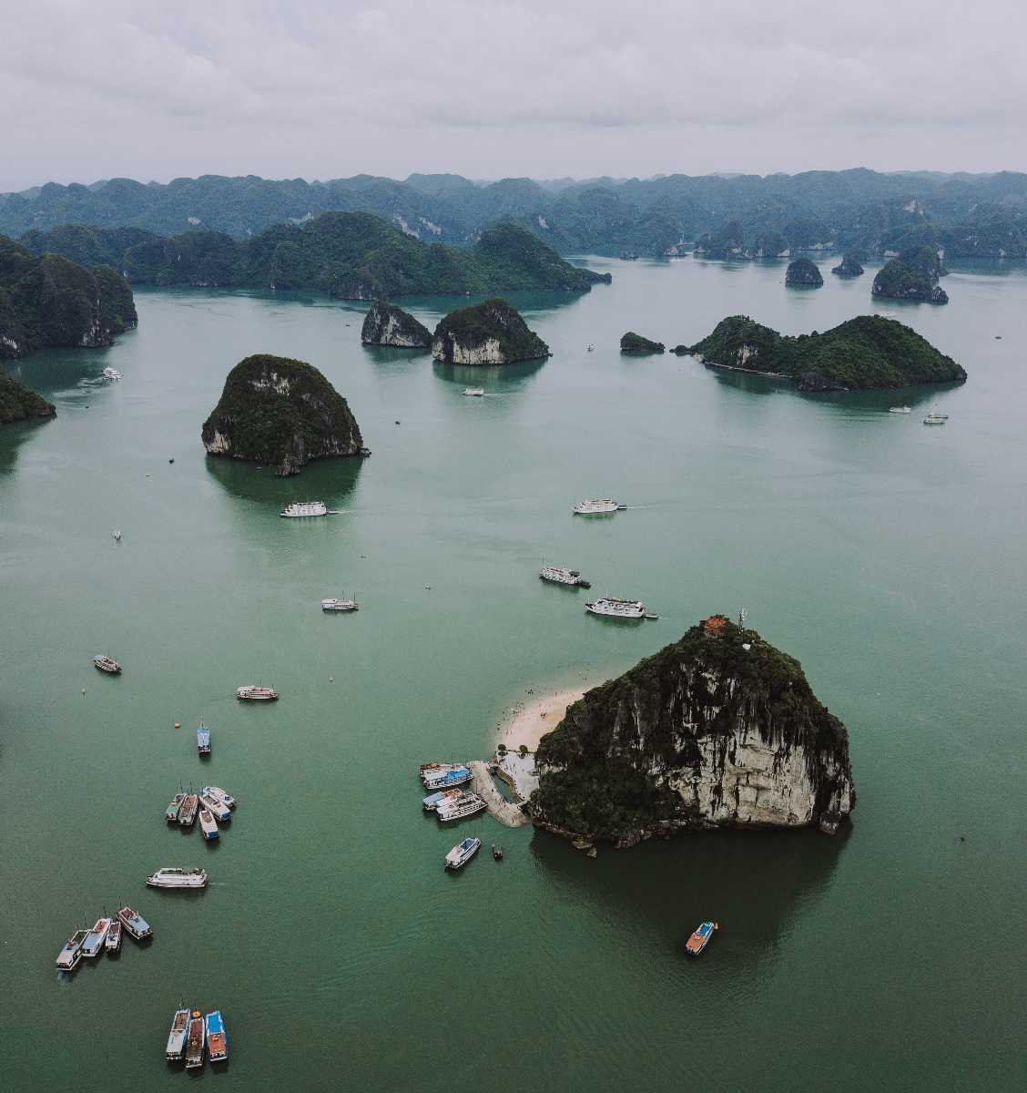 Ti Top Island Aerial View