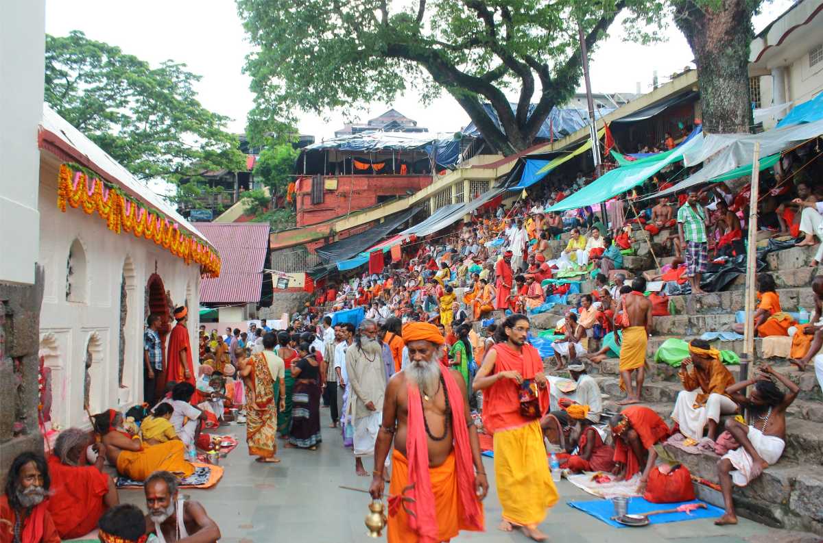 Pilgrims and Devotees at Maa Kamakhya Temple