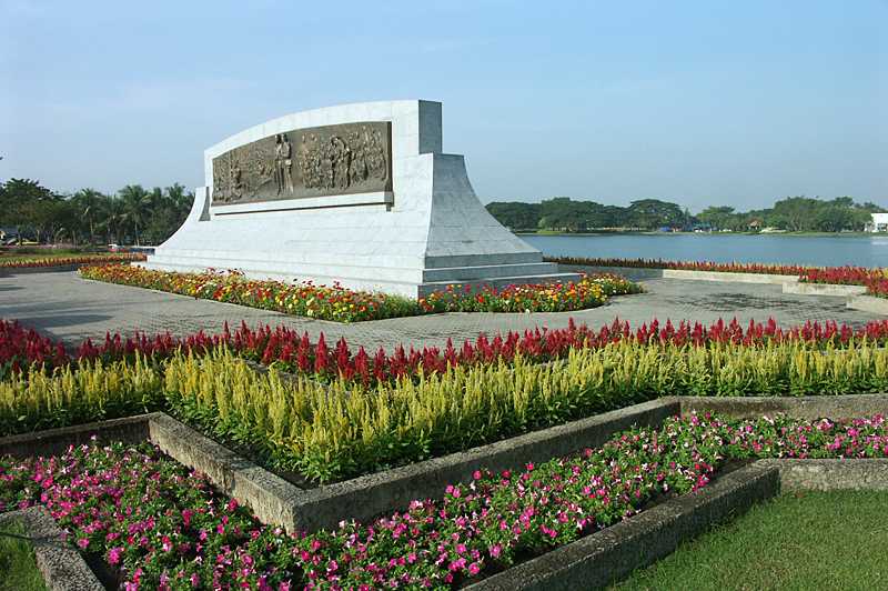 Flowers at King Rama IX Park Bangkok