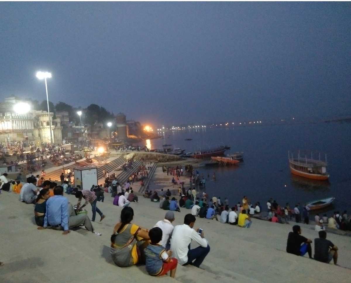 An evening at Assi Ghat, Varanasi