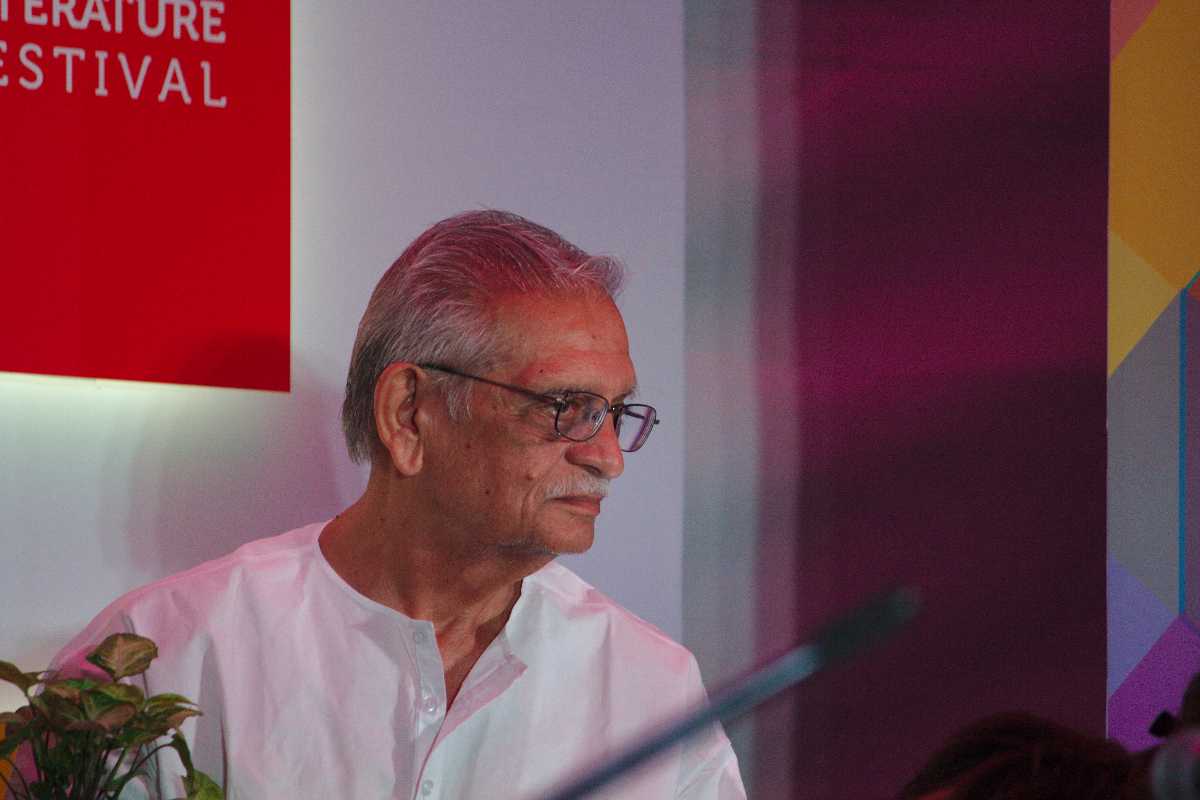 Gulzar at the Bangalore Literature Festival