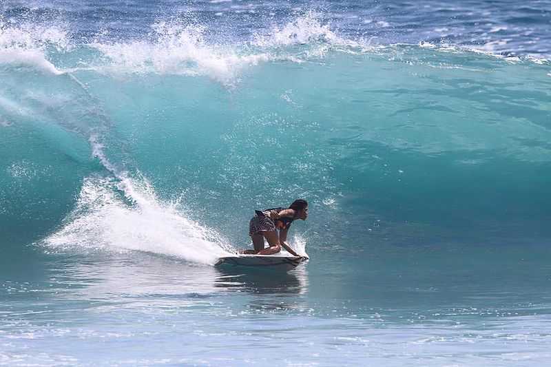 Surfing in Bali, Balangan Beach