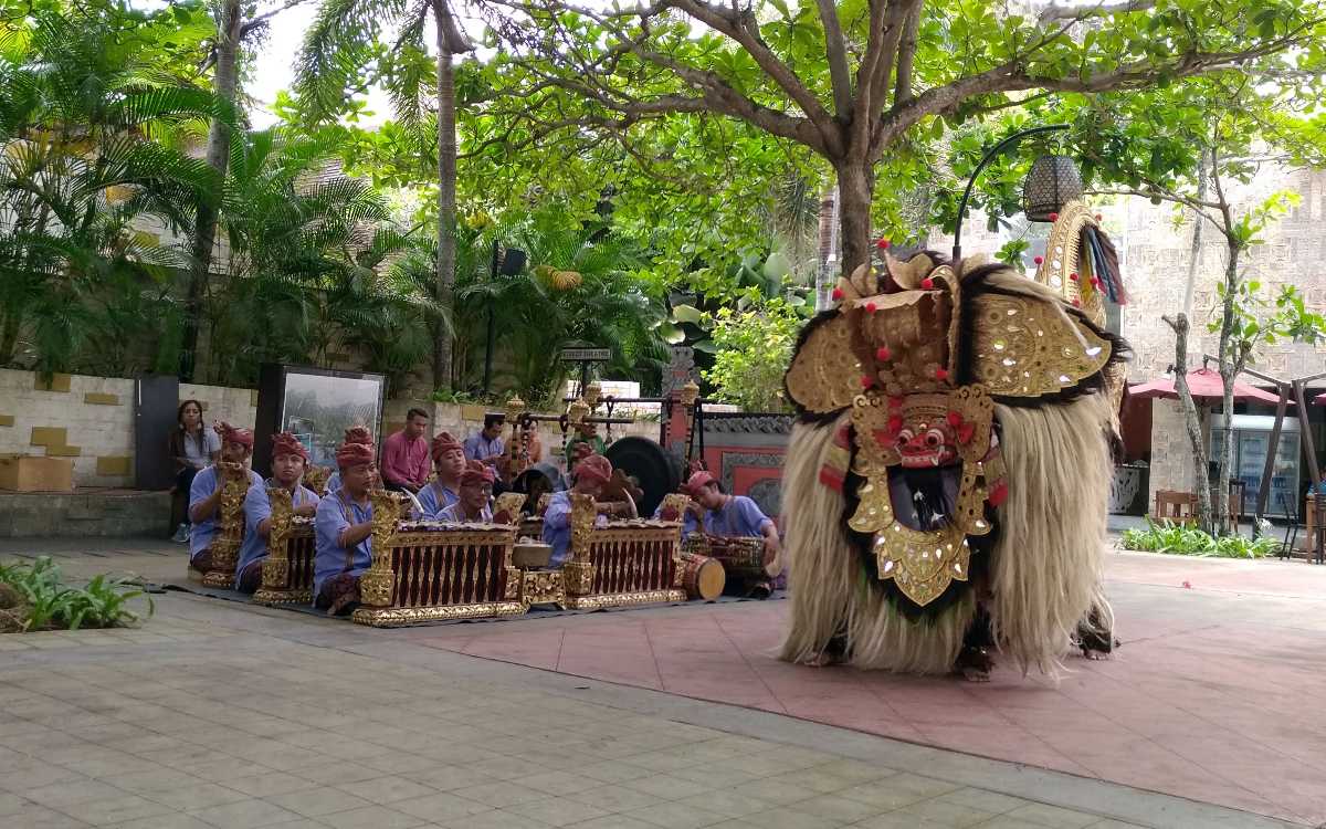 Barong, a Dance Drama in Balo