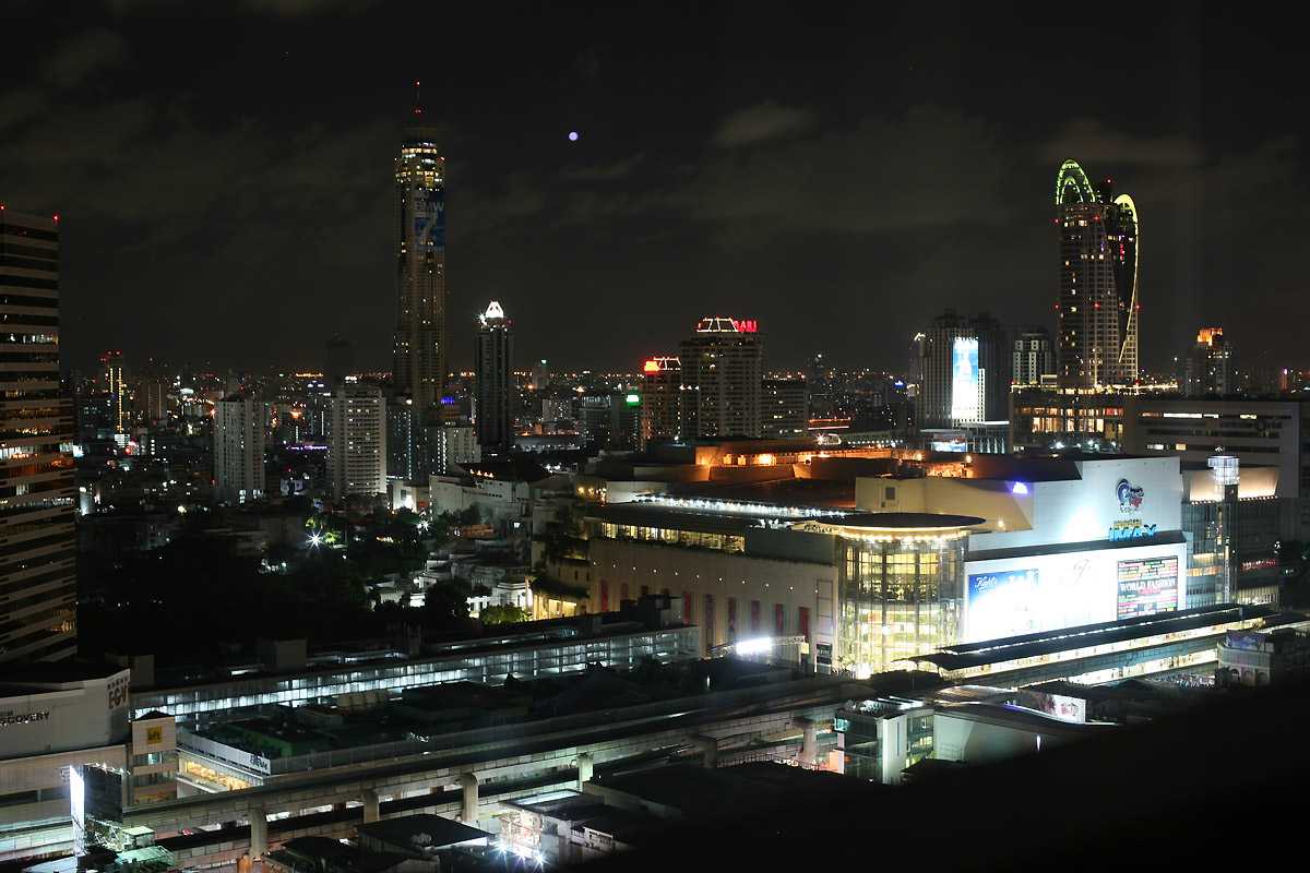 Siam Square at Night