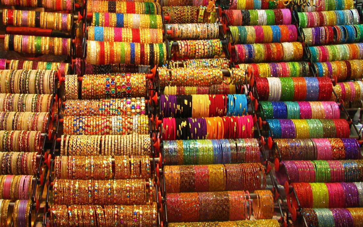 Bangles and Pearls Shopping