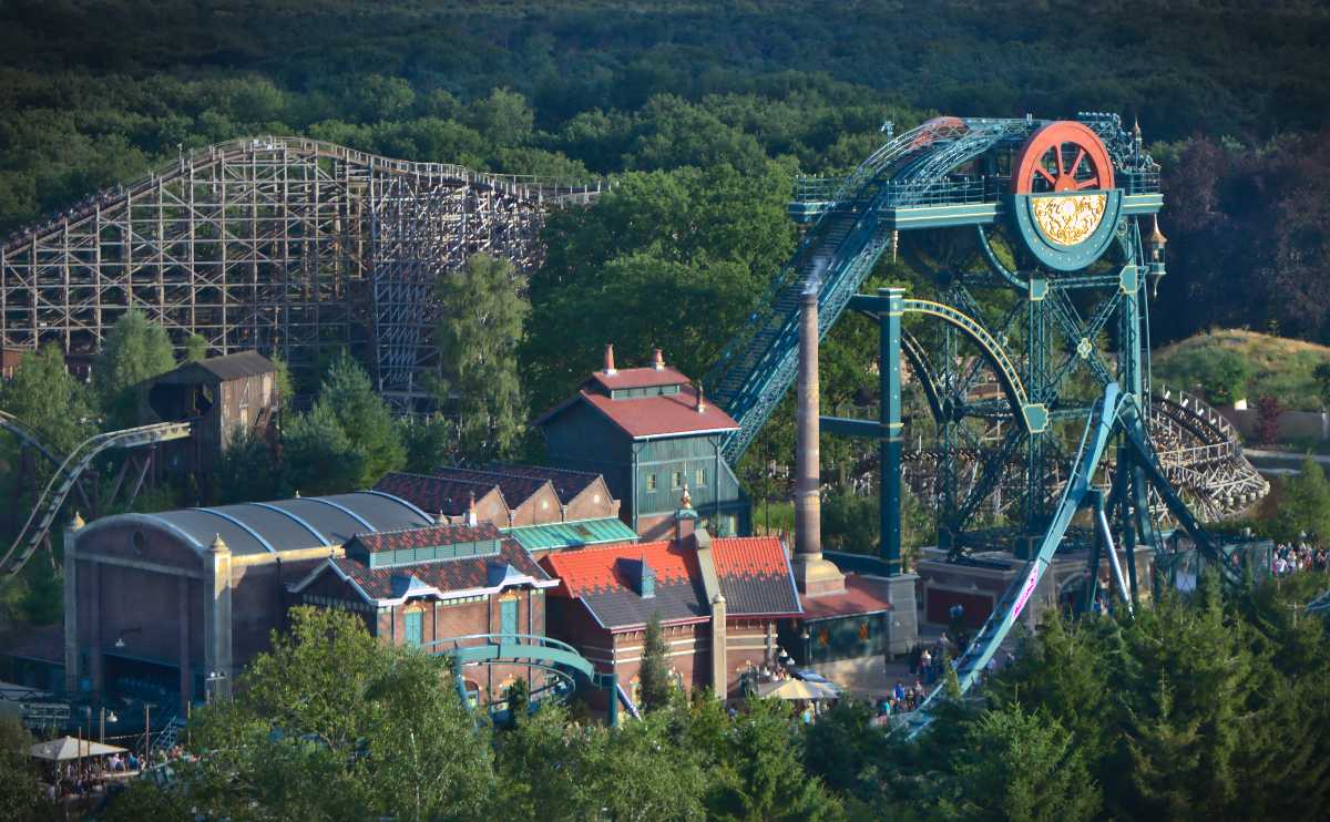 Rollercoaster, Baron 1898, Efteling park