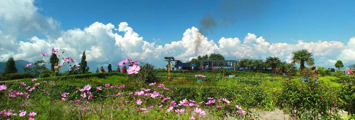 Batasia Loop of Darjeeling Himalayan Railway