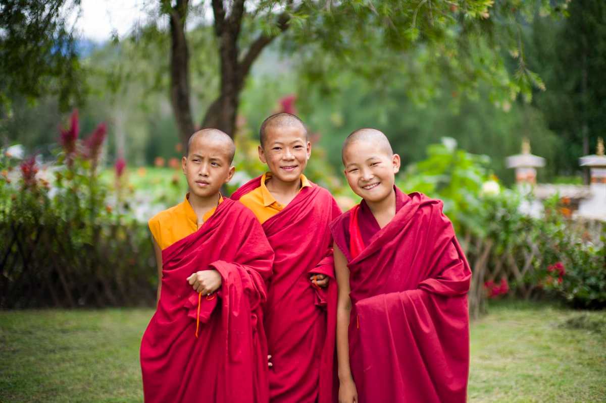 Children in Bhutan