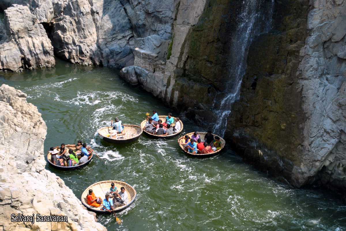 Hogennekal, Boating in India