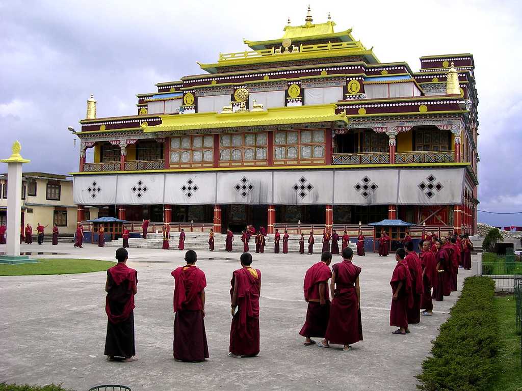 Buddhist Temple in Sikkim