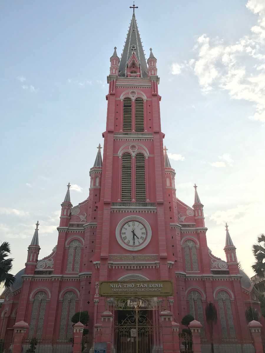 Tan Dinh Church, Pink Church Vietnam