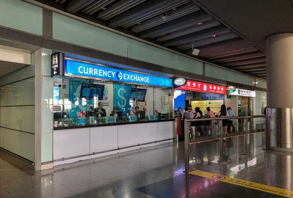Foreign Currency Exchange Counter in Macau