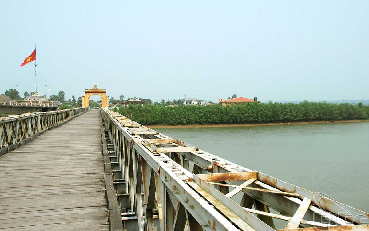 Ben Hai River near Dong Ha Vietnam