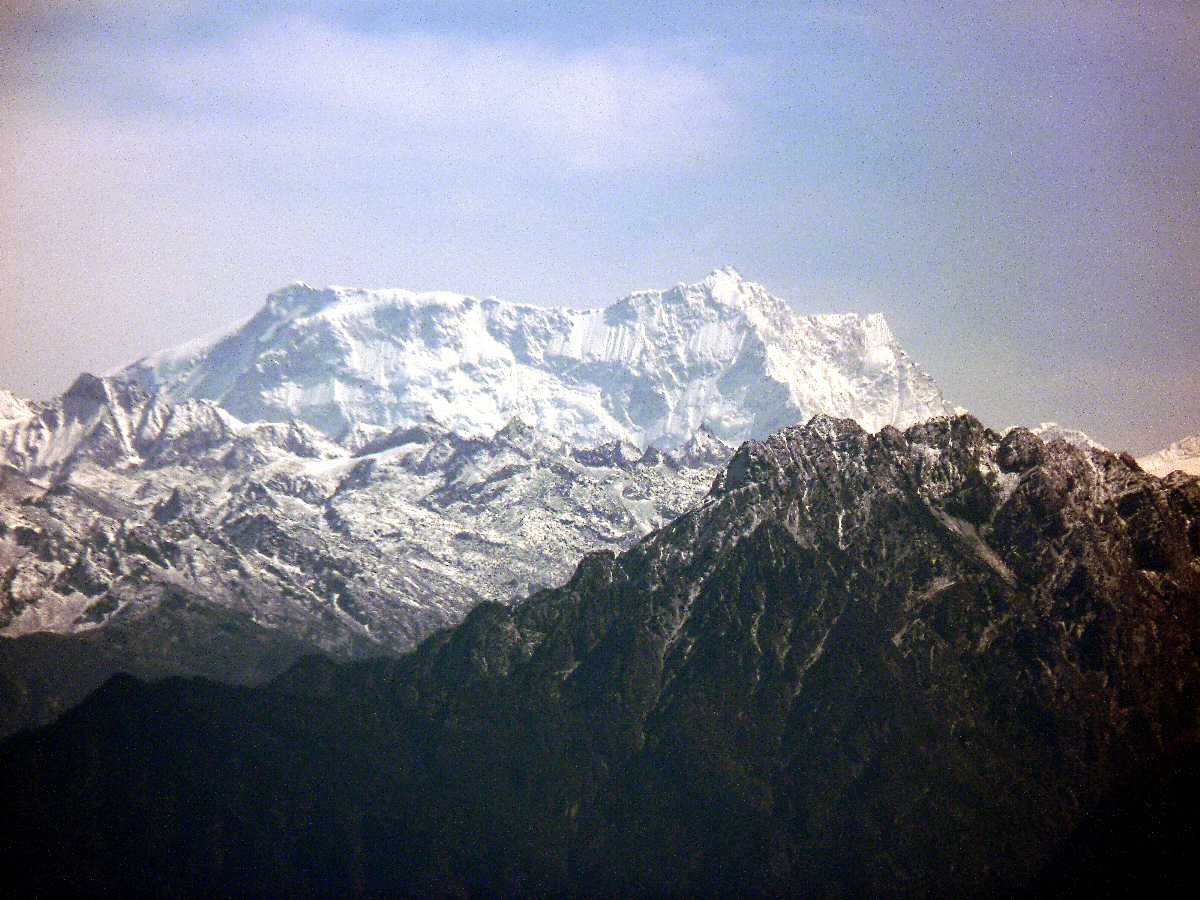 Mount Masanggang in Dochula Pass, Bhutan