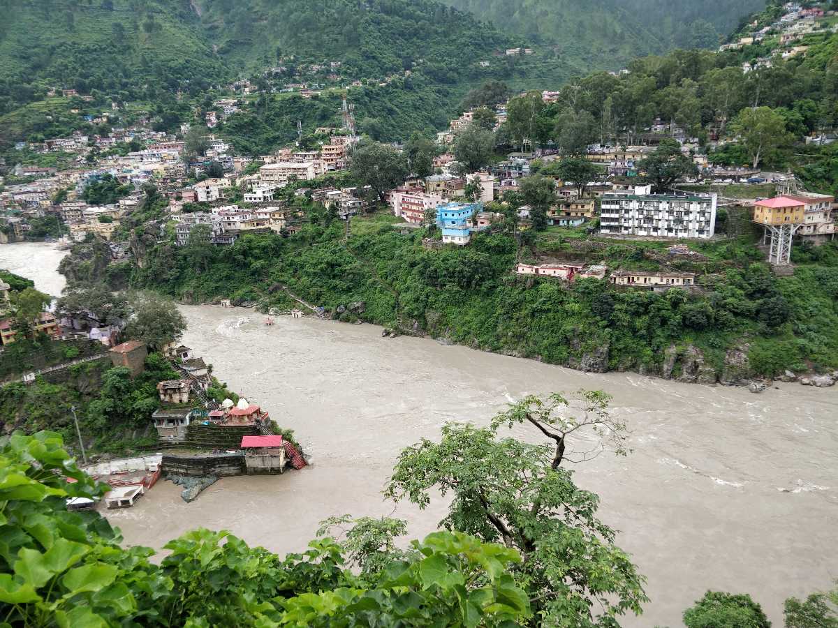 Devprayag during monsoons