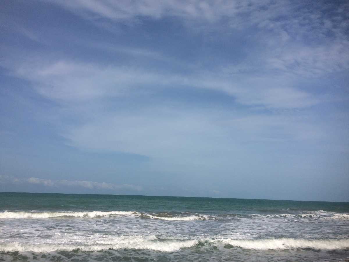 Sea facing Dhanushkodi