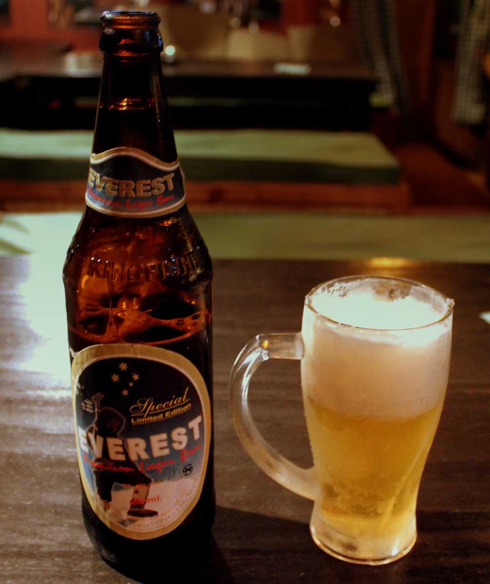 Everest Beer in Nepal