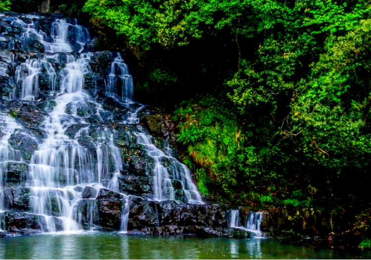 [Image of Elephant Falls, Shillong]